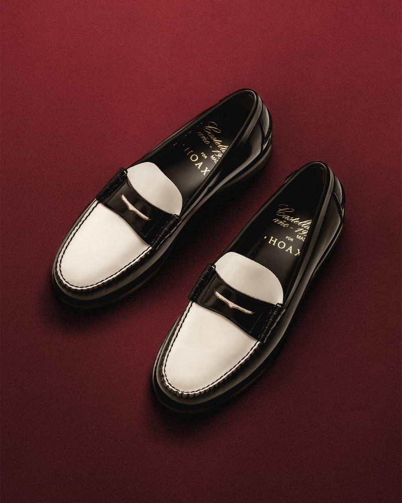 Castellano｜American Penny Loafers・Black & White