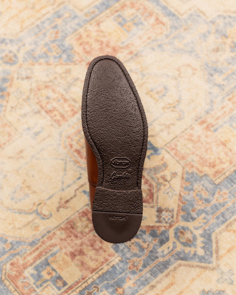 Berwick1707 for HOAX|5270 Vibram® "Moonlight" Quarter Brogue Oxford・Brown Berwick1707 for HOAX|5270 Vibram® "Moonlight" Quarter Brogue Oxford・Brown