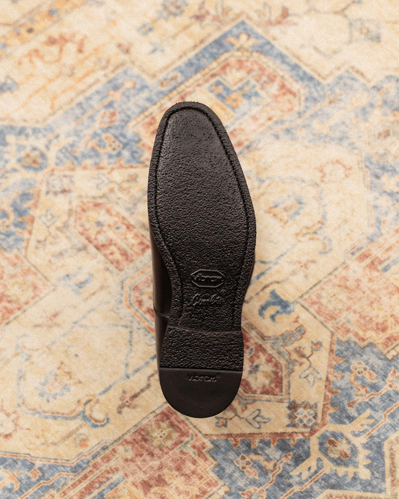 Berwick1707 for HOAX|5270 Vibram® "Moonlight" Quarter Brogue Oxford・Black Berwick1707 for HOAX|5270 Vibram® "Moonlight" Quarter Brogue Oxford・Black